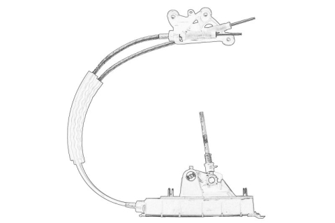 Transmisie - Cablu shimbator viteze (cu un mecanism) potrivit SKODA RAPID 1.6D 08.13-05.15