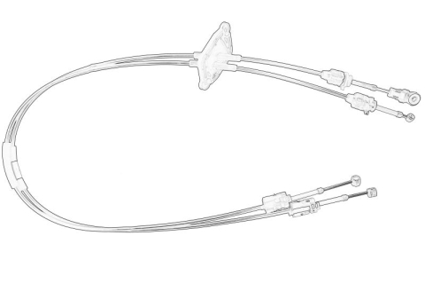 Piese Auto - Cablu shimbator viteze Dreapta/Stanga potrivit NISSAN NV400; OPEL MOVANO B; RENAULT MASTER III 2.3D 02.10-