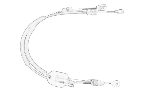 Piese Auto - Cablu shimbator viteze (MT-82, pentru transmisie manuala) potrivit FORD TRANSIT V363 2.2D 12.14-12.18