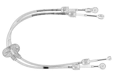 Piese Auto - Cablu shimbator viteze potrivit FORD FOCUS III 1.0-Electric 07.10-02.20