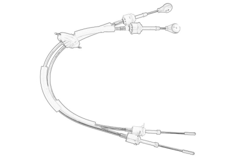 Transmisie - Cablu shimbator viteze (transmisie manuala M32) potrivit CHEVROLET TRAX; OPEL MOKKA / MOKKA X 1.4-1.8 06.12-
