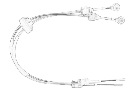 Transmisie - Cablu shimbator viteze (transmisie manuala M32) potrivit OPEL ASTRA J, ASTRA J GTC, CASCADA 1.3D-2.0D 09.09-