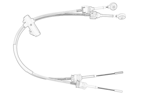Piese Auto - Cablu shimbator viteze (transmisie manuala M32) potrivit OPEL INSIGNIA A, INSIGNIA A COUNTRY 1.6/1.6D 03.13-03.17