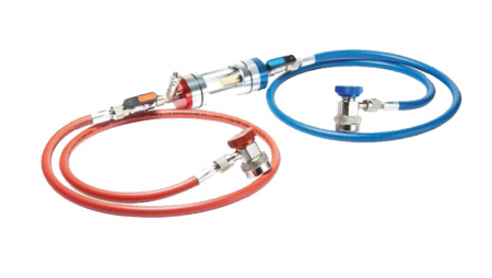 Echipamente service AC - Cabluri ERRECOM Tester "Oil Guard" ( pt gaz R1234yf)   evaluarea calitatii refrigerantului din sistemul de aer conditionat