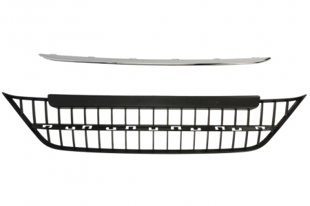 Elemente bara - Capac bara fata Fata (cu stipe cromate, plastic, argintiu) potrivit FIAT LINEA 10.06- 06.13-06.15