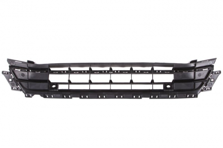 Capac bara fata Fata (Mijloc, cu gauri pentru senzorii de parcare, plastic, negru) potrivit VW JETTA IV 07.14- 09.14-01.18 [1]