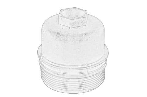Piese Auto - Capac carcasa filtru ulei potrivit OPEL ASTRA J, ASTRA J GTC, CASCADA, INSIGNIA A, INSIGNIA A COUNTRY, ZAFIRA C 2.0D 07.08-