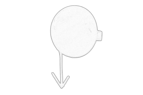 Piese Auto - Capac carlig remorcare Fata potrivit HYUNDAI I30 11.11- 02.12-11.14