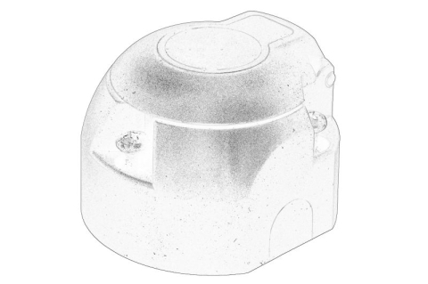 Piese Auto - Capac carlig remorcare Fata potrivit VW TOUAREG 10.02-05.10