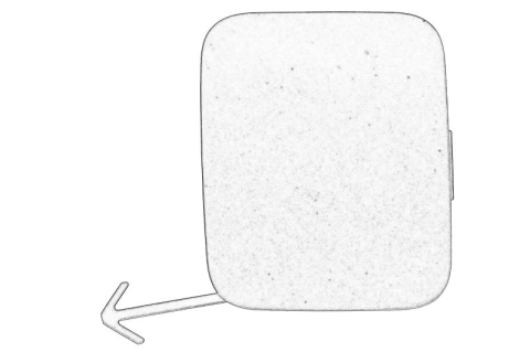 Caroserie - Capac carlig remorcare Spate potrivit LEXUS UX 10.18- 03.18-