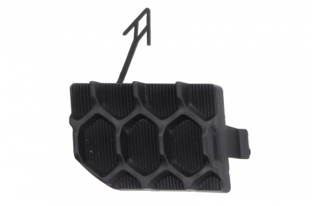 Elemente bara - Capac carlig tractare bara Fata negru, SRT-8, plastic, negru potrivit JEEP CHEROKEE 2013-2016