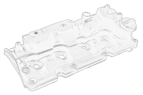 Piese Auto - Capac culbutor potrivit AUDI A3, TT; SEAT LEON, LEON SC, LEON ST; SKODA OCTAVIA III, SUPERB III; VW GOLF ALLTRACK VII, GOLF SPORTSVAN VII, GOLF VII, PASSAT ALLTRACK B8 1.6D/2.0D 04.12-