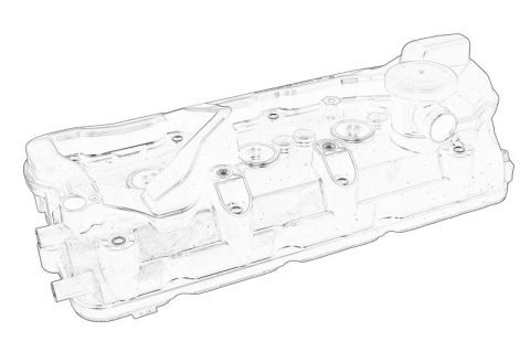 Piese Auto - Capac culbutor potrivit AUDI A4 B9, A5, A6 C7, A6 C8, A7, A8 D5, Q5, Q7, Q8; VW TOUAREG 3.0D/3.0DH 01.10-