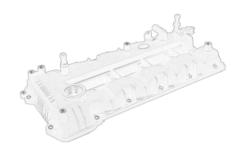 Piese Auto - Capac culbutor potrivit HYUNDAI ACCENT IV, ELANTRA IV, ELANTRA V, ELANTRA VI, I20 ACTIVE, I20 I, I20 II, I20 III, I30, I40 I, IX20; KIA CARENS III, CEE'D, CERATO I, PRO CEE'D 1.0-1.7D 06.05-