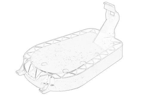 Piese Auto - Capac far Fata potrivit VW CADDY III, CADDY III/MINIVAN 1.2-2.0D 04.04-05.15