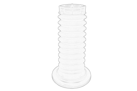 Amortizoare caroserie - Capac protectie/burduf amortizor fata Dreapta/Stanga potrivit TOYOTA PRIUS, PRIUS PHV 1.8H 09.15-12.22