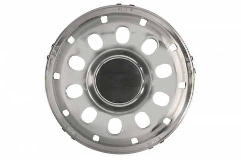 Capace roti - Capac roata fata, material: otel inoxidabil, numar orificii: 10, diametru janta: 22,5 inch, diametru: 588mm, Convex
