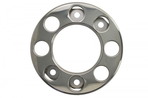 Capace roti - Capac roata, material: otel inoxidabil, numar orificii: 8, diametru janta: 19,5 inch, diametru: 372mm, 
