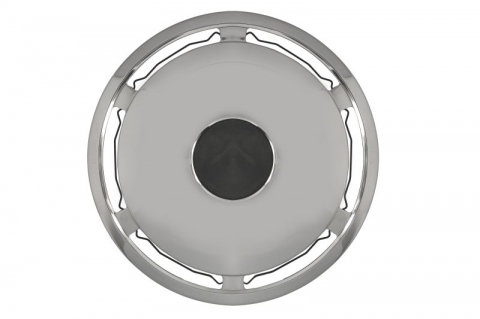 Capace roti - Capac roata spate, material: otel inoxidabil, diametru janta: 22,5 inch, Flat