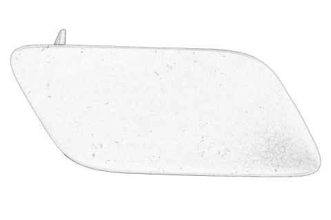 Spalator faruri - Capac spalator far potrivit AUDI Q3 06.11-10.18