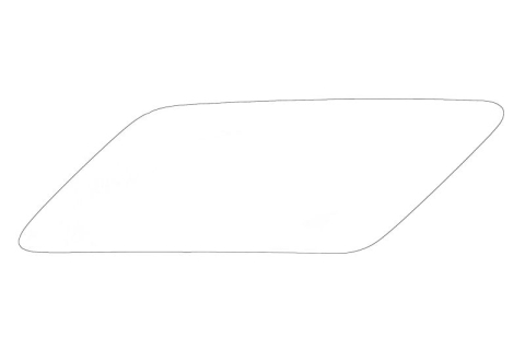 Spalator faruri - Capac spalator far potrivit SKODA OCTAVIA III 11.12-10.20