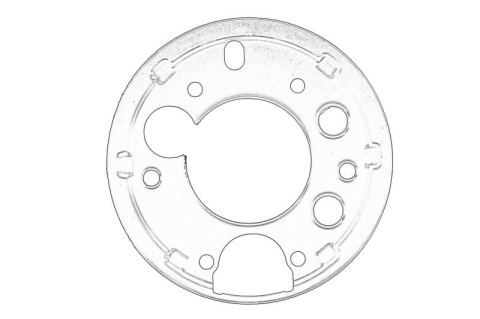 Piese Auto - Capac tambur frana Dreapta Spate potrivit MERCEDES SPRINTER 4-T (B904) 2.1D-2.9D 02.95-05.06