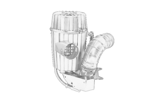 Piese Auto - Carcasa filtru aer (cu filtru, diametru: 164mm, inaltime: 350mm) potrivit IVECO potrivit IRISBUS DAILY TOURYS; IVECO DAILY III, DAILY IV, MASSIF; FIAT F 8065.05.000-F1CE3481L 01.90-