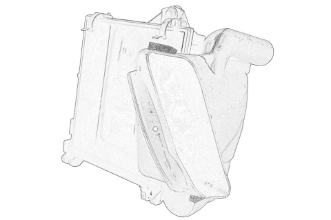 Piese Auto - Carcasa filtru aer potrivit DODGE DURANGO; JEEP GRAND CHEROKEE IV 3.6-6.4 11.10-