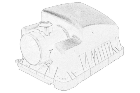 Piese Auto - Carcasă filtru aer potrivit MAZDA CX-5 2.5 02.13-