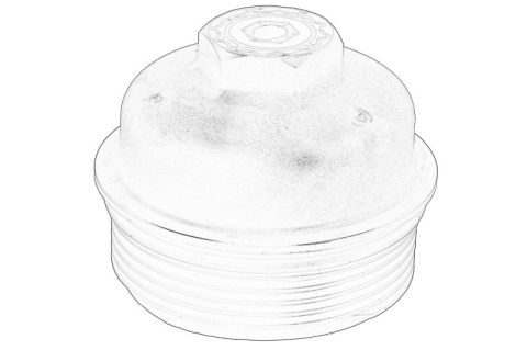 Piese Auto - Carcasa filtru ulei (dop) potrivit MAN TGE; AUDI A3, Q2, Q3; SEAT ATECA, LEON, LEON ST, TARRACO; SKODA KAROQ, KODIAQ I, OCTAVIA III, SUPERB III; VW ARTEON, ARTEON SHOOTING BRAKE 1.6D/2.0D 04.12-