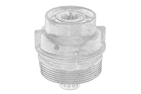 Piese Auto - Carcasa filtru ulei potrivit TOYOTA AURIS, AVENSIS, COROLLA, COROLLA VERSO, RAV 4 IV, VERSO 2.0D/2.2D 10.05-09.19