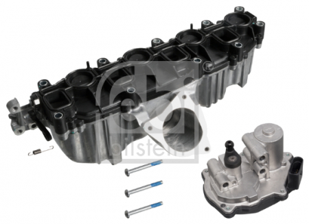 Carcasa galerie admisie (cu modul electronic) potrivit AUDI A3, A4 ALLROAD B8, A4 B7, A4 B8, A5, A6 C6, Q5, TT; SEAT ALTEA, ALTEA XL, EXEO, EXEO ST, LEON, TOLEDO III; SKODA OCTAVIA II 2.0/2.0D 05.03- [1]