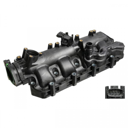 Piese Auto - Carcasa galerie admisie potrivit ALFA ROMEO GIULIETTA, MITO; FIAT 500L, BRAVO II, DOBLO, DOBLO CARGO, GRANDE PUNTO, IDEA, LINEA, PUNTO EVO; JEEP RENEGADE 1.4CNG/1.4LPG/1.6D 09.07-