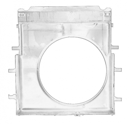 Ventilator - Carcasa ventilator radiator MERCEDES SPRINTER 3,5-T (906), SPRINTER 3-T (906), SPRINTER 5-T (906); VW CRAFTER 30-35, CRAFTER 30-50 2.1D-3.5 dupa 2006