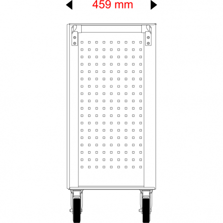 Carucior scule KS TOOLS ECOLine 7 sertare 215 scule [8]
