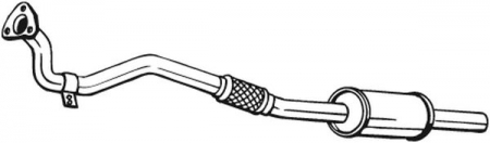 Catalizator - Catalizator potrivit OPEL ASTRA H, ASTRA H GTC, ZAFIRA B, ZAFIRA B/MINIVAN 1.9D 04.04-04.15