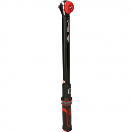 Cheie dinamometrica - Cheie dinamometrica cu clichet 1/2 ERGOTORQUE precision cu buton rotativ 40-200nm
