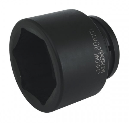 Scule mana - Cheie tubulara de impact 6-colturi 1”, dimensiune 80mm