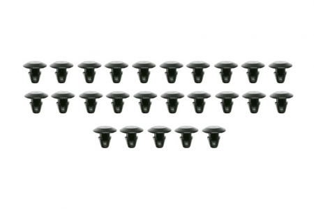Cleme - Clame fixare (aplicatie: garnitura, cantitate per impachetare: 25 buc.) potrivit ALFA ROMEO 145, 146, 147, 155, 156, 159, BRERA, GTV, SPIDER; FIAT BRAVA, BRAVO I, BRAVO II, CROMA 01.82-