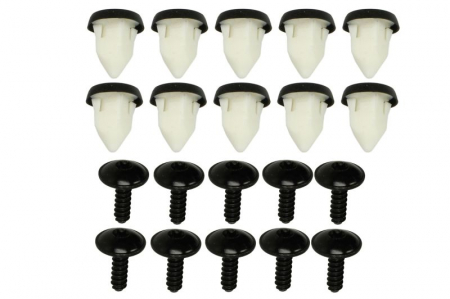 Cleme - Clame fixare (aplicatie: garnitura garderoba) potrivit SKODA OCTAVIA II 02.04-06.13