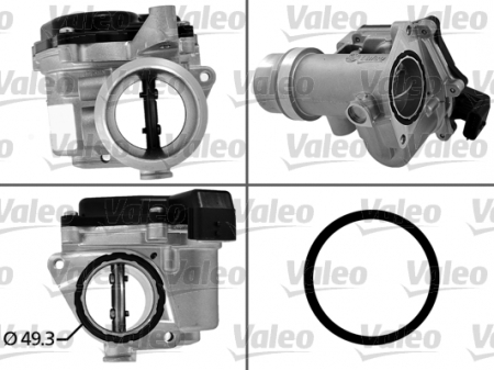 Piese Auto - Clapeta control admisie aer potrivit RENAULT CAPTUR I, CLIO IV, GRAND SCENIC III, KANGOO BE BOP, KANGOO EXPRESS, KANGOO II, MEGANE, MEGANE III, SCENIC III 1.5D 02.08-