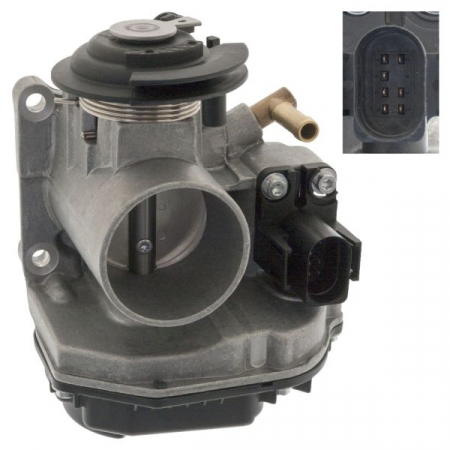 Piese Auto - Clapeta control admisie aer potrivit SEAT AROSA, CORDOBA, CORDOBA VARIO, IBIZA II, INCA; SKODA FELICIA I, FELICIA II; VW CADDY II, CADDY II/MINIVAN, GOLF III, POLO, POLO III 1.0/1.4/1.6 08.91-06.04