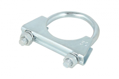 Set montaj esapament - Clema de esapament (54mm, 10buc) potrivit MERCEDES A (W168); VOLVO S40 I, V40; ALFA ROMEO 147; AUDI A3, A4 B5, A4 B6, A6 C5; BMW 3 (E46); CITROEN C3 I; FIAT IDEA, MAREA, PANDA 1.1-2.5D 07.90-