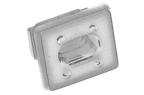 Cleme - Clema tapiţerie (aplicatie: alte componente de finisare; tablou de bord, rosu) potrivit BMW 3 (E46) 12.97-05.05