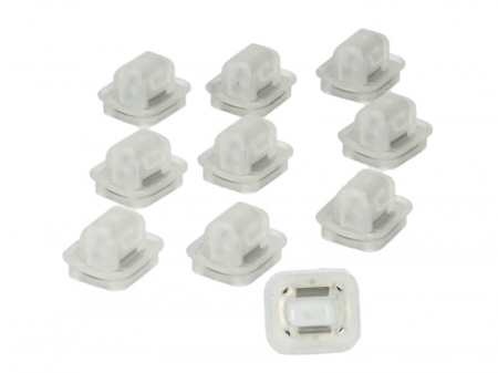 Cleme - Clema tapiţerie (aplicatie: cabina; tablou de bord; tapiterie usa, cantitate per impachetare: 10 buc., priza de montaj) potrivit BMW 3 (E46), 3 (E90), 7 (E65, E66, E67) 12.97-12.11