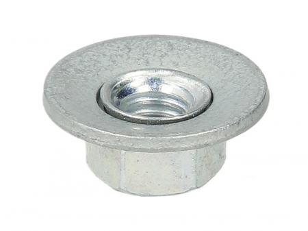 Clema tapiţerie (aplicatie: capac motor, cantitate per impachetare: 5 buc., piulita cu flansa M6) potrivit CITROEN BERLINGO, BERLINGO MULTISPACE, BERLINGO/MINIVAN, C4 I, C4 II 11.95- [1]