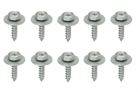 Cleme - Clema tapiţerie (aplicatie: capacul inferior al motorului, cantitate per impachetare: 10 buc., surub 4.8x19) potrivit LEXUS IS I, IS II, LS; TOYOTA AVENSIS, AVENSIS VERSO, CAMRY 01.90-