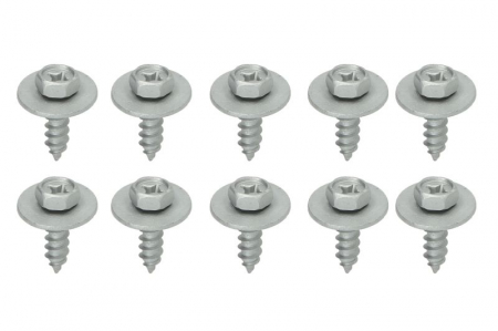 Cleme - Clema tapiţerie (aplicatie: capacul inferior al motorului, cantitate per impachetare: 10 buc., surub 6.3x19) potrivit TOYOTA AVENSIS, AVENSIS VERSO, AYGO, CAMRY, CARINA E VI, CELICA 01.90-