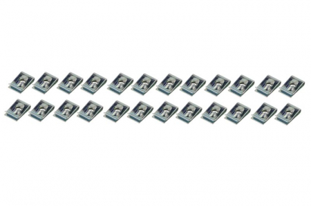 Cleme - Clema tapiţerie (aplicatie: capacul inferior al motorului; mai multe , cantitate per impachetare: 25 buc., placa de montare) potrivit BMW potrivit AUDI A3, Q5, TT 10.77-05.17
