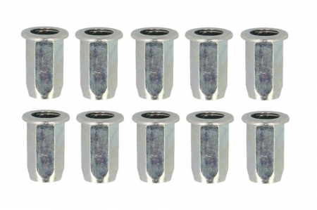 Cleme - Clema tapiţerie (aplicatie: mai multe , cantitate per impachetare: 10 buc., nit-piulita) potrivit ALFA ROMEO; FIAT; LANCIA